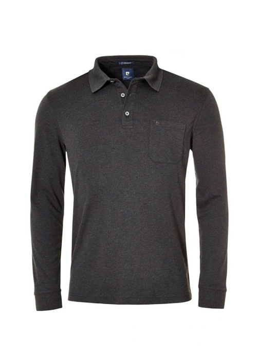 Поло с длинным рукавом